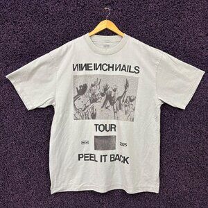 Nine Inch Nails Peel It Back Tour T-Shirt Size Extra Large